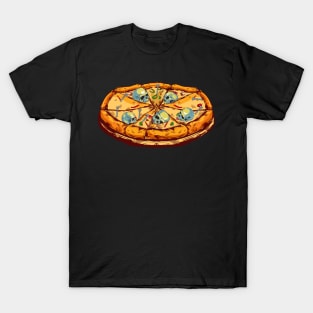 Pizza Skull T-Shirt